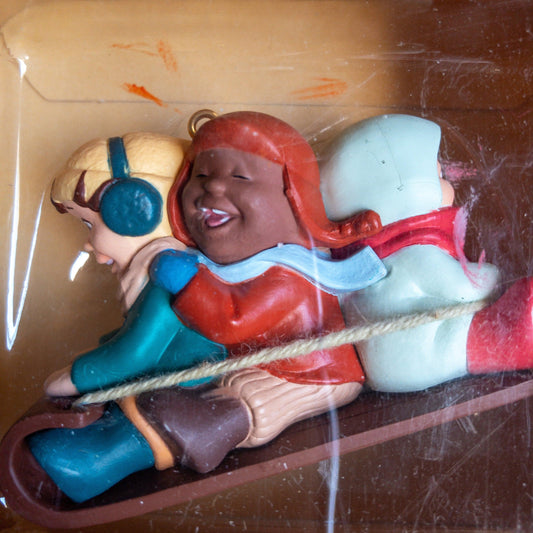 Hallmark, Winter Fun, Vintage 1988, Keepsake Ornament