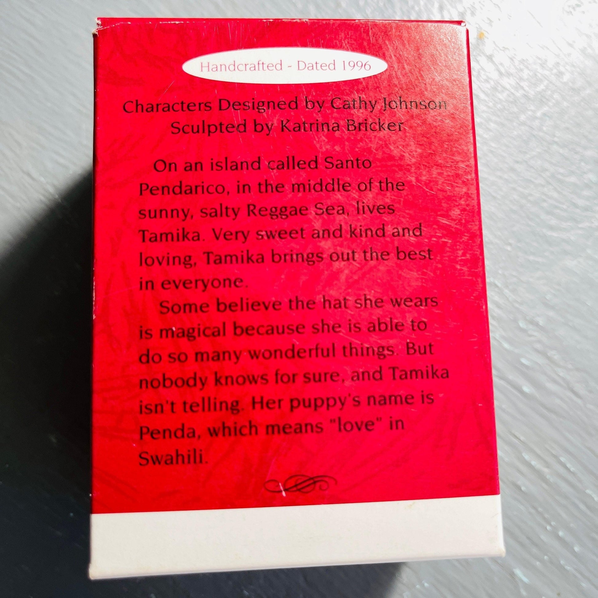 Hallmark, Tamika, Penda Kids, Dated 1996, Keepsake Ornament, QX6301