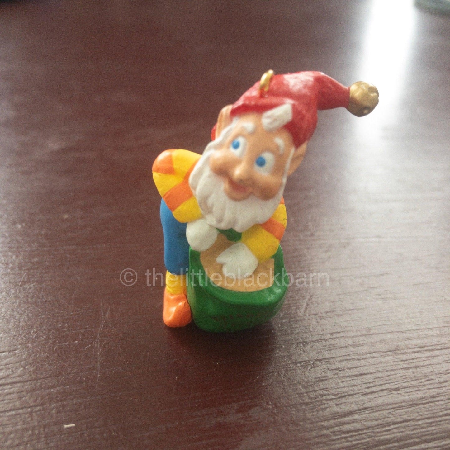 Hallmark, Rudolph&#39;s Helper, Club - Miniature, Dated 1996, Keepsake Ornament, QXC4171*Dated 1996 from Ornament Collector&#39;s Club