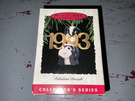 Hallmark Fabulous Decade 1993 Keepsake Ornament QX447-5