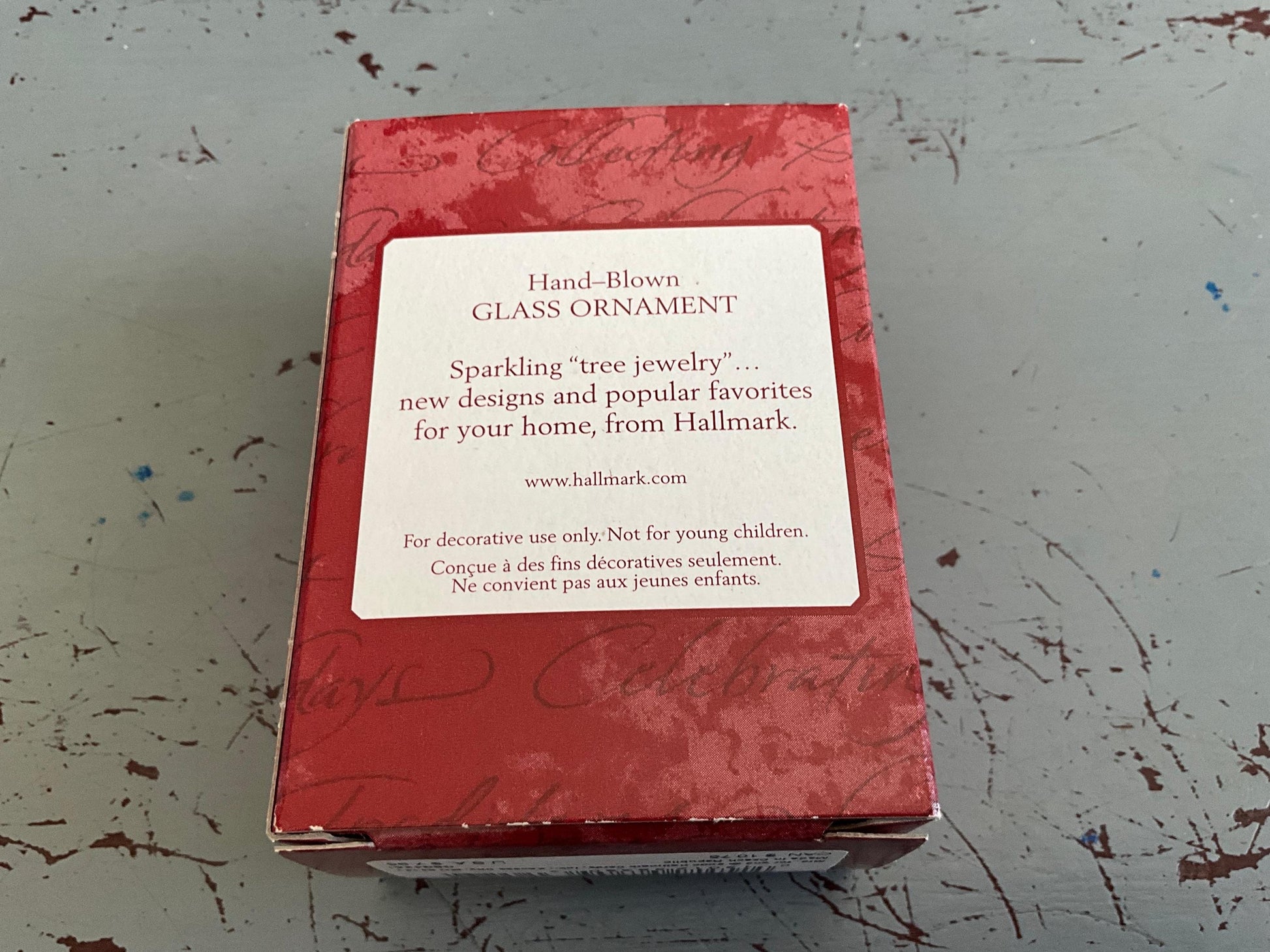 Hallmark Lil Apple Blown Glass 2000 Keepsake Ornament QBG4281