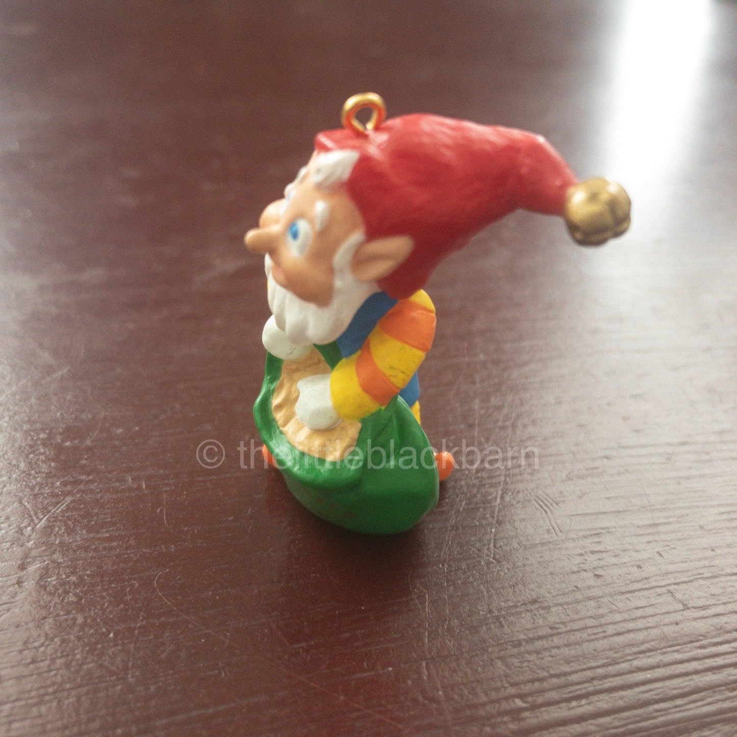 Hallmark, Rudolph&#39;s Helper, Club - Miniature, Dated 1996, Keepsake Ornament, QXC4171*Dated 1996 from Ornament Collector&#39;s Club