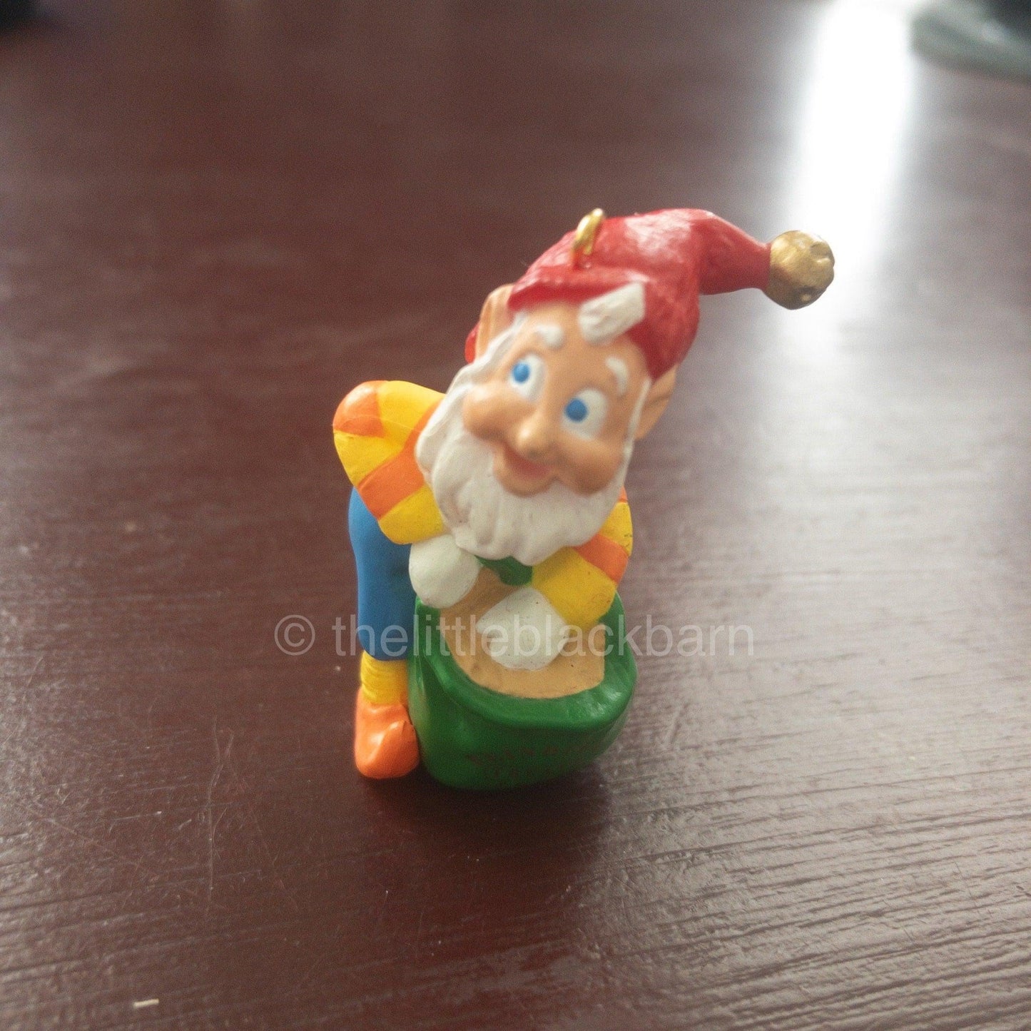 Hallmark, Rudolph&#39;s Helper, Club - Miniature, Dated 1996, Keepsake Ornament, QXC4171*Dated 1996 from Ornament Collector&#39;s Club